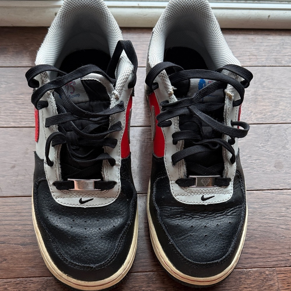 Nike Black and Red Athletic Shoes